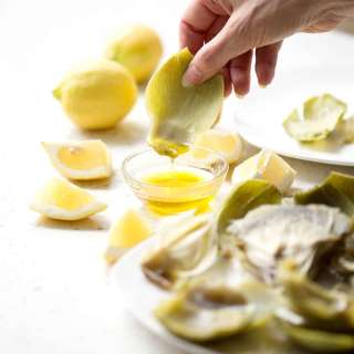 AIP Lemon ‘Butter’ Artichoke Dipping Sauce