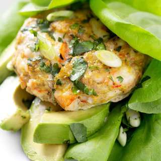 Nightshade Free Thai Green Curry Burger (Gluten Free, AIP)