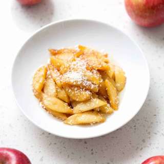 Healthy Caramelized Apples