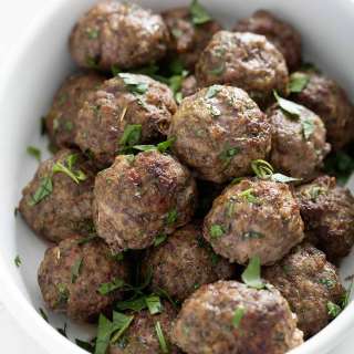 Bison Meatballs (Air Fryer)