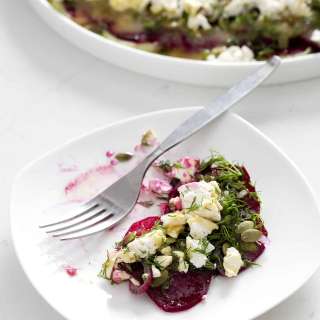 Cucumber and Beet Salad