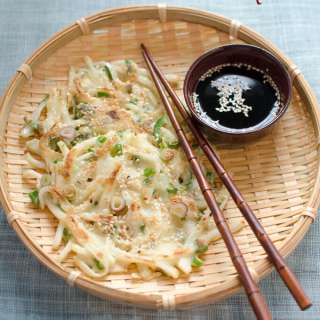 Korean Radish Pancakes (Mujeon)