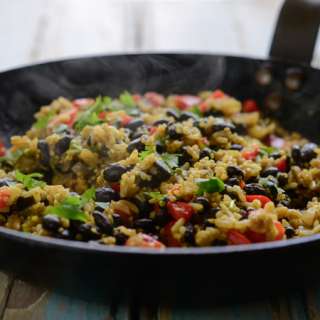 Black Bean Quinoa Curry Rice