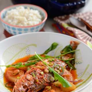 Spicy Yellow Croaker Fish Stew