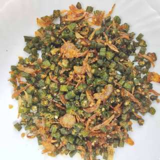 Crispy Bhindi Fry | Okra fried Recipe