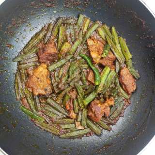 Bhindi Gosht | Okra Mutton Curry