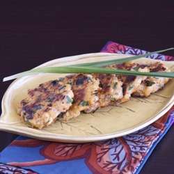 Kimchi Shrimp Cakes