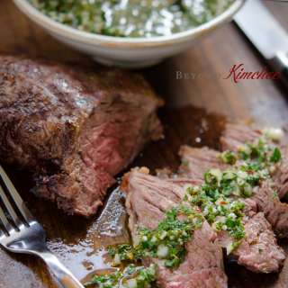 Steak with Chimichurri Sauce