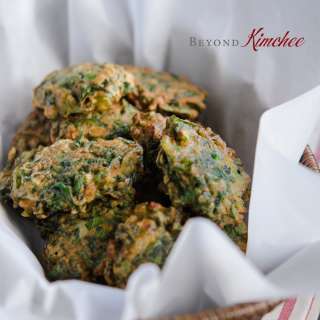 Quick and Easy Swiss Chard Fritters