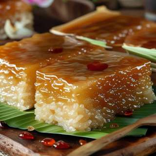 Filipino Sticky Rice Cake