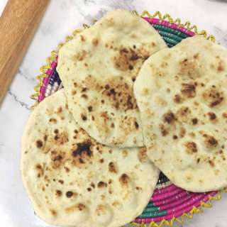 Plain and Butter Naan