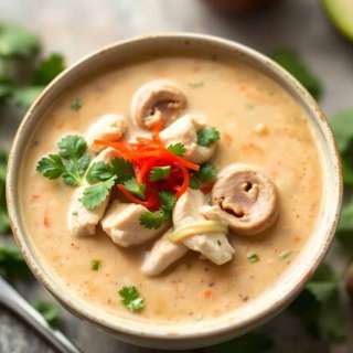 THAI COCONUT SOUP RECIPE (TOM KHA)