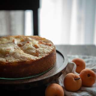 Apricot Kuchen (German Apricot Cake)