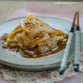 Soy Braised Onion
