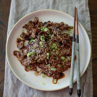 30-Minute Crispy Korean Beef