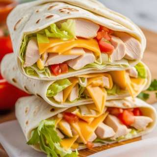 EASY CHICKEN WRAPS RECIPE