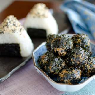 Kimchi Tuna Onigiri and Kimchi Seaweed Rice Balls