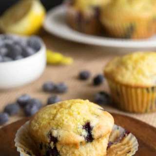 Blueberry Lemon Ricotta Muffins