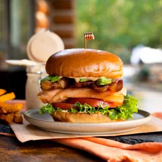 Smoked Trout BLT Sandwich