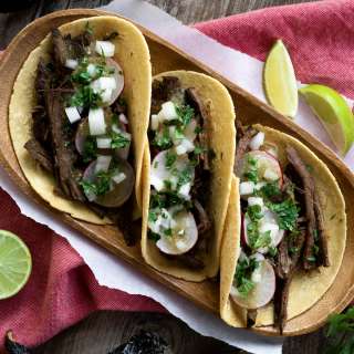 Venison Barbacoa Tacos