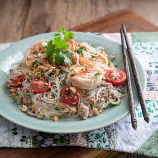 Light Thai Glass Noodle Salad (Yum Woon Sen)