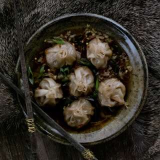 Venison Dumpling Soup