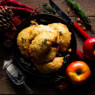 Elk Sausage and Apple Hand Pies