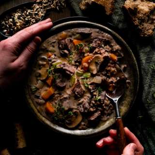 Elk and Wild Rice Soup