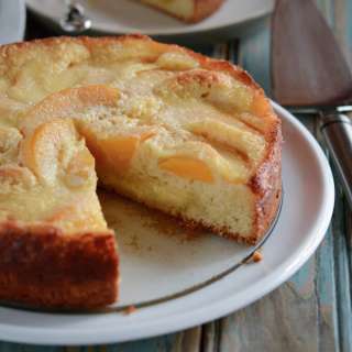 Peach Kuchen (German Peach Cake)