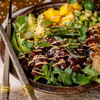 Venison Poke Bowls