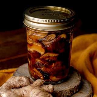 Soy-Marinated Shiitake Mushrooms