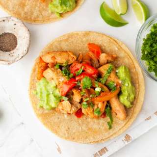 Easy Chicken Fajitas