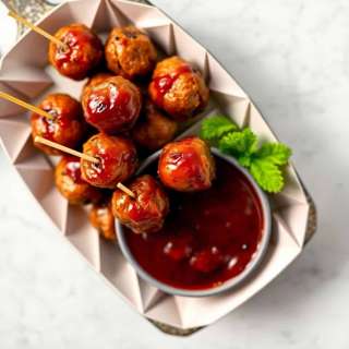 EASY GRAPE JELLY MEATBALLS RECIPE