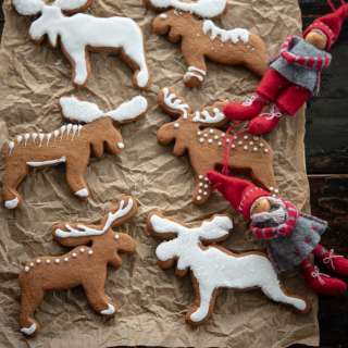 Swedish Gingerbread Cookies (Pepparkakor)