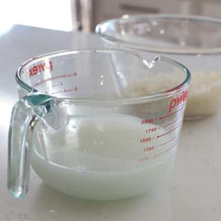 How to make rice water (rice starch water)