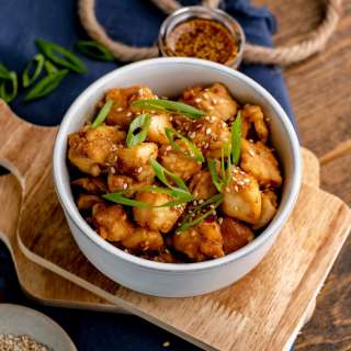Fast and Easy Teriyaki Halibut Bites