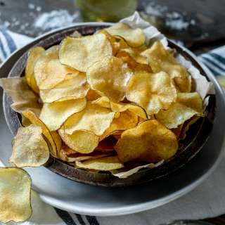Crispy Homemade Potato Chips
