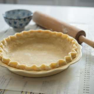 Light, Flaky Pie Crust with Lard and Butter