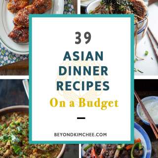 39 Asian Dinner Recipes on a Budget: Korean Ground Beef Bulgogi Bowl