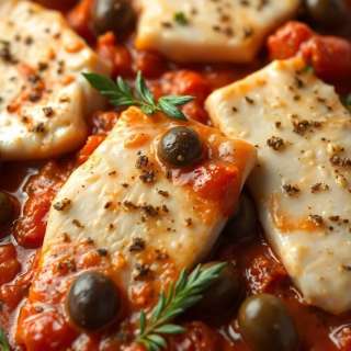 FISH PUTTANESCA