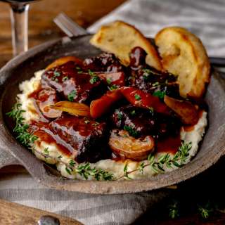 Elk Bourguignon (Gourmet Elk Stew)