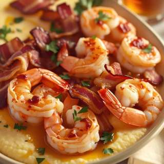 SOUTHERN-STYLE SHRIMP AND GRITS