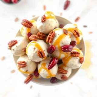 MINI CRANBERRY PECAN GOAT CHEESE BALLS