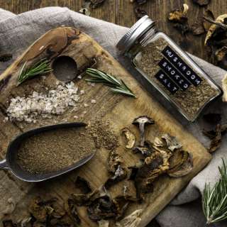 Wild Mushroom Seasoning with Smoked Salt