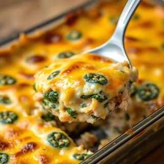 CHICKEN TORTILLA SPINACH CASSEROLE