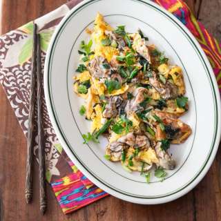 Easy Oyster Omelette Recipe