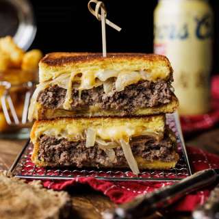 Elk Patty Melts