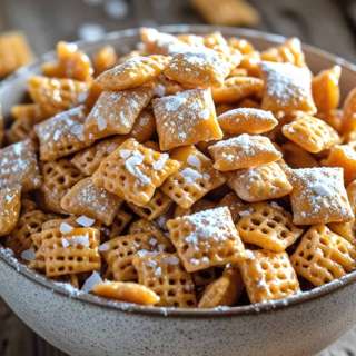 Salted Caramel Muddy Buddies