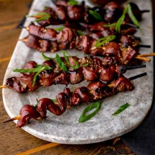 Grilled Deer Heart (Venison Heart)
