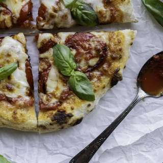 Sourdough Pizza Dough (No Yeast)